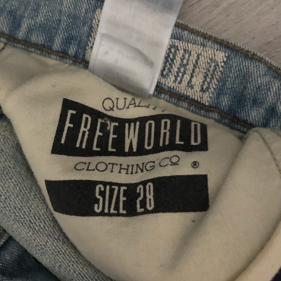 Free World Jeans W28 - Picture 3 of 4